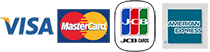 VISA Master JCB AMEX