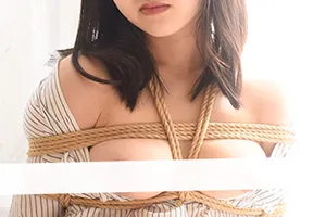 渋谷の会員制SMクラブ「ハーモニー」所属 M嬢あまね プロフィール写真9：縄からはみ出るオッパイ