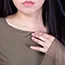渋谷の会員制SMクラブ「ハーモニー」所属 M嬢あゆ プロフィール写真2：黒髪ロングヘアーM嬢